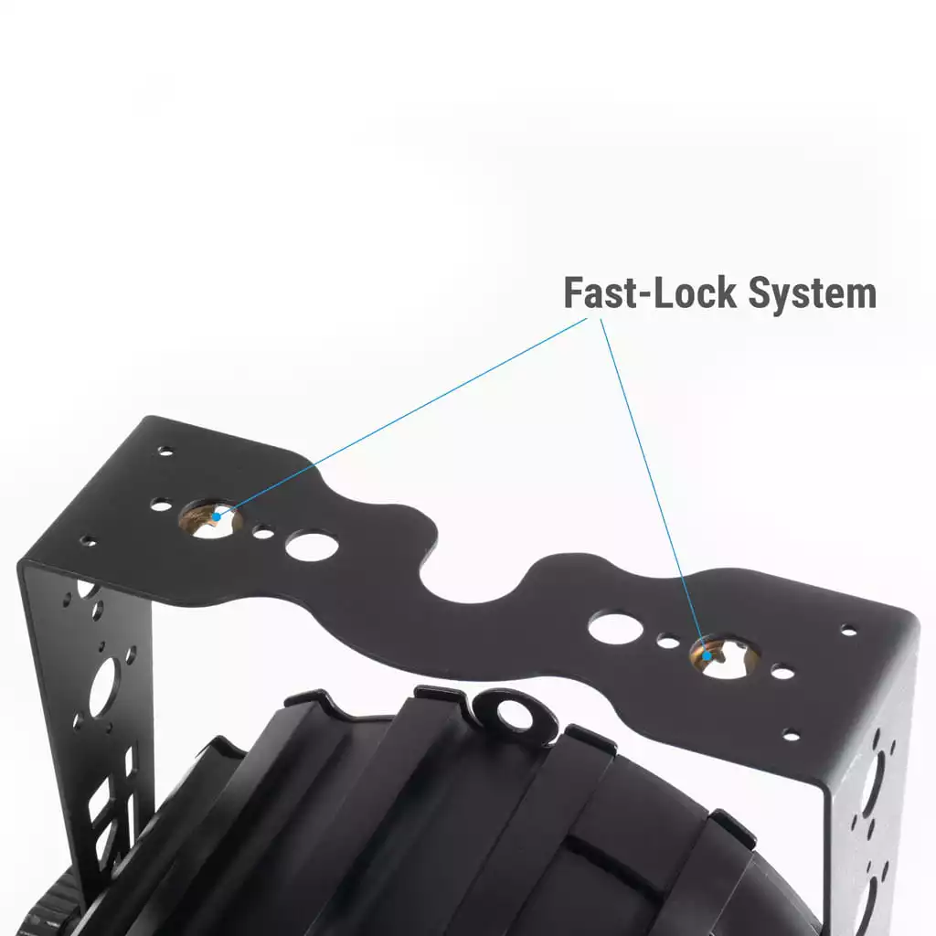 PAR64 LED P300 +AUV F-WDMX