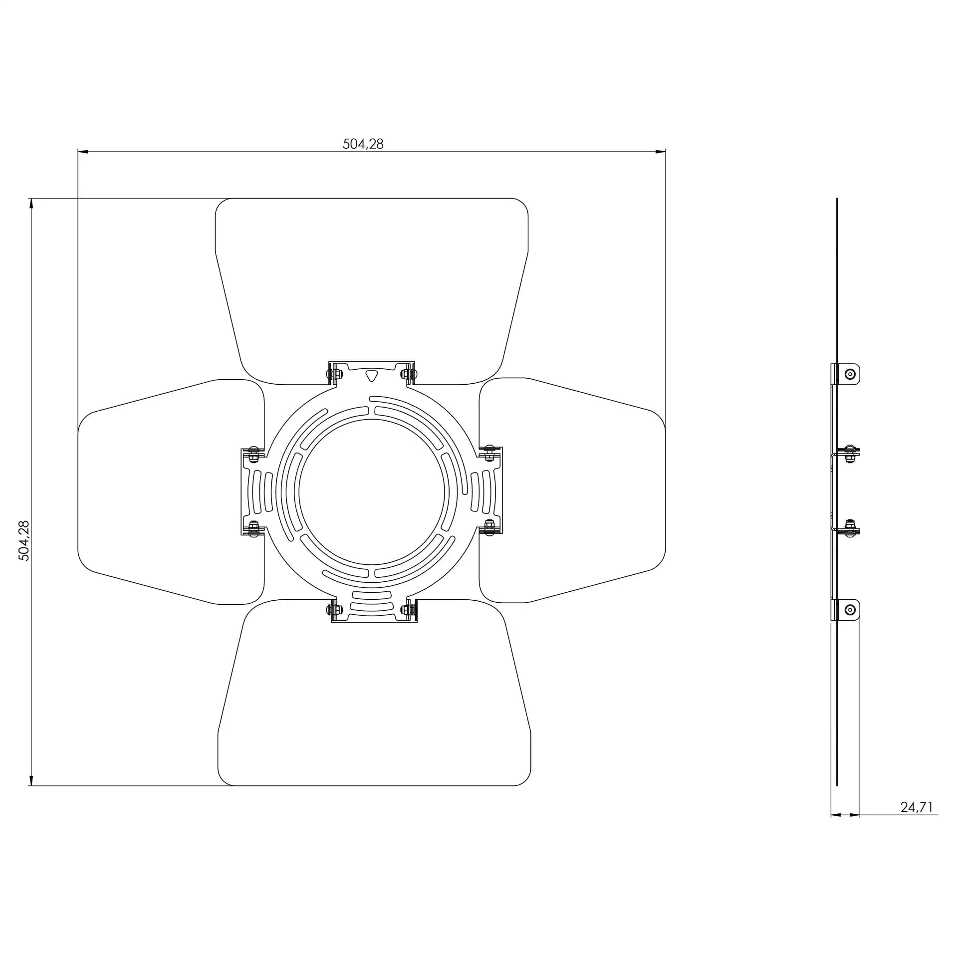 BARNDOOR OBROTOWY v3